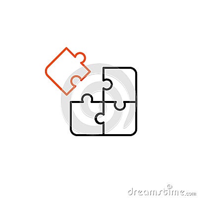 Solution icon Vector Illustration