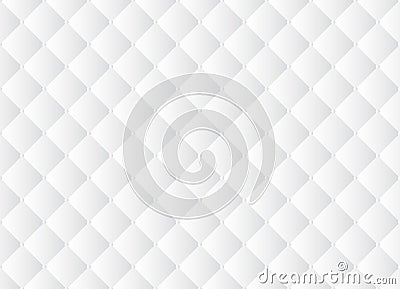 White upholstery leather texture Vector Illustration