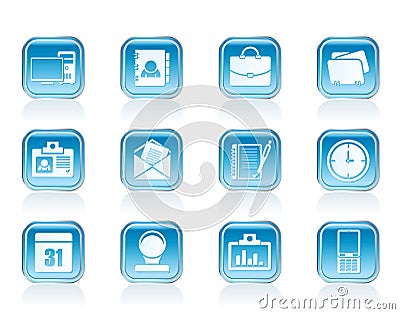 Web Applications,Business and Office icons, Universal icons Vector Illustration