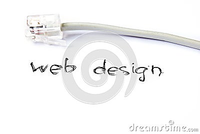 Web design Stock Photo