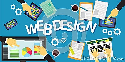 Web Design Concept Vector Illustration