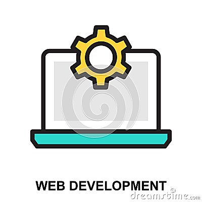Web Development Stock Photo