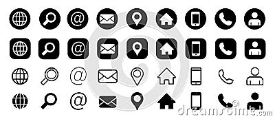 Web icon set. Website set icon vector. for computer and mobile, Vector Illustration