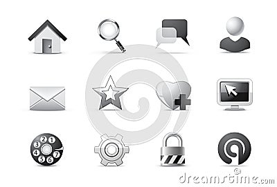 Web icons Vector Illustration