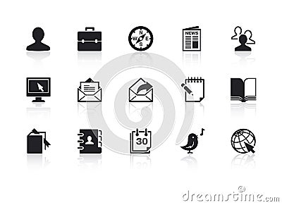 Web Icons 2 Stock Photo