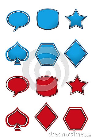 Web icons Stock Photo