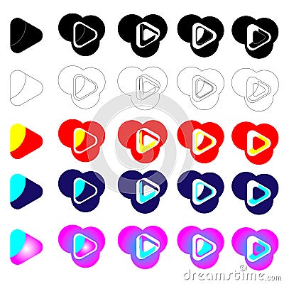 Web icons or signs Vector Illustration