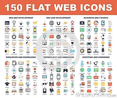 Web Icons Vector Illustration