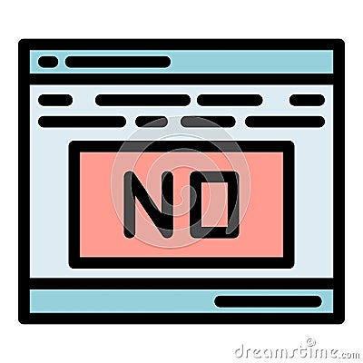 Web page code icon vector flat Vector Illustration