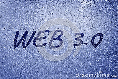 Web 3.0 technology. Decentralized internet. Benefits of Web 3.0. Stock Photo