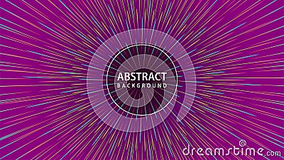WebAbstract circular geometric background. Circular geometric motion pattern. Colorful abstract background Vector Illustration
