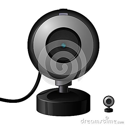 Webcam icon Vector Illustration