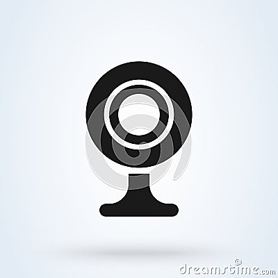 Webcam. vector Simple modern icon design illustration Vector Illustration