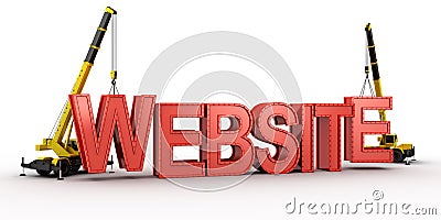 WEBSITE Stock Photo