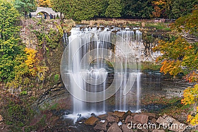 Webster Falls Ontario, Canada Stock Photo