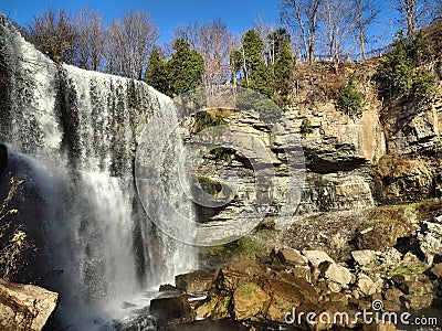 Websters Falls, Canada Stock Photo