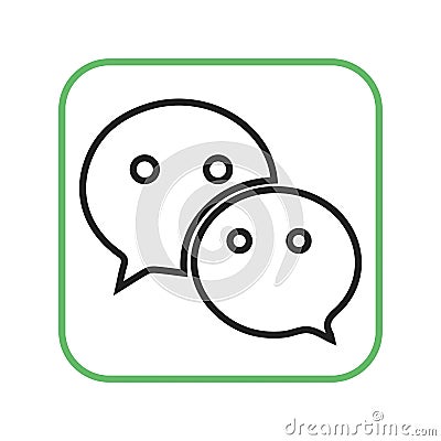 Wechat Vector Illustration