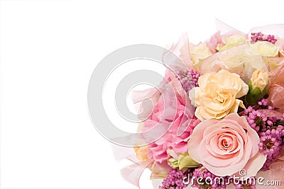 Wedding background decoration Stock Photo