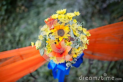 Wedding bouquet Stock Photo