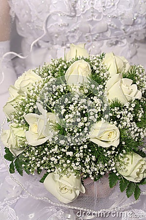 Wedding bunch of flowers Stock Photo