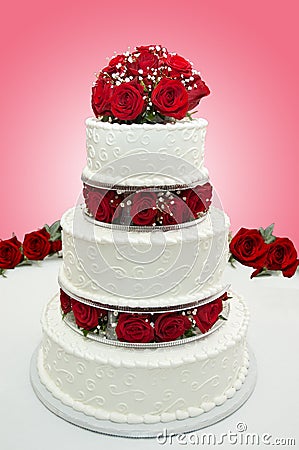 Wedding Cake Stock Photo