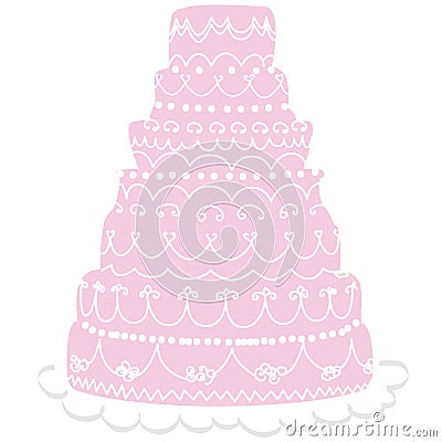 Wedding cake Stock Photo