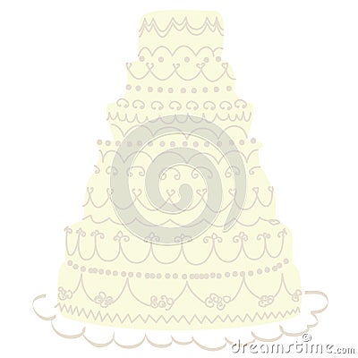 Wedding cake Stock Photo