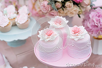 Wedding cakes Stock Photo