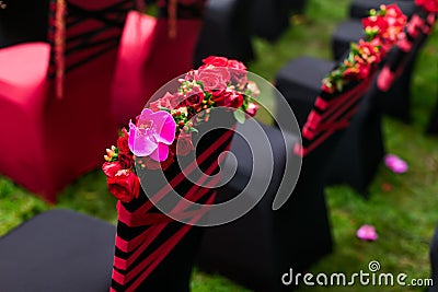 Wedding chair Stock Photo