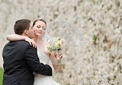 Wedding couple Stock Photo