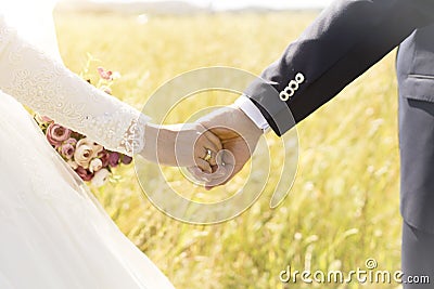 Wedding Couple Stock Photo