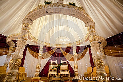 wedding decor Stock Photo
