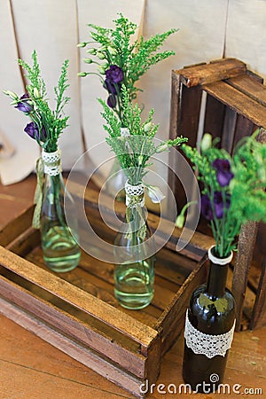 Wedding decor Stock Photo