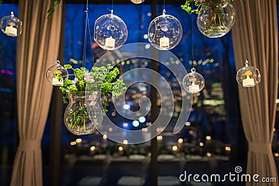 Wedding decoration Stock Photo