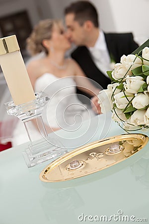 Wedding detail Stock Photo