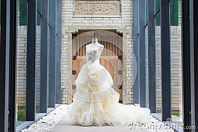 Wedding dress Stock Photo