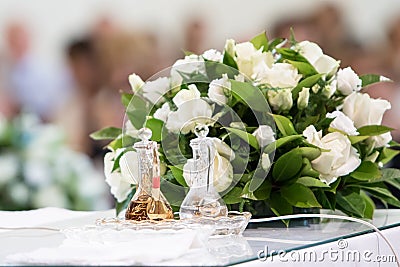 Wedding flowers Stock Photo