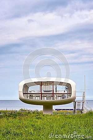 Wedding location on the Baltic Sea. Registry office on the island of RÃ¼gen. Mecklenburg-Vorpommern Germany Stock Photo