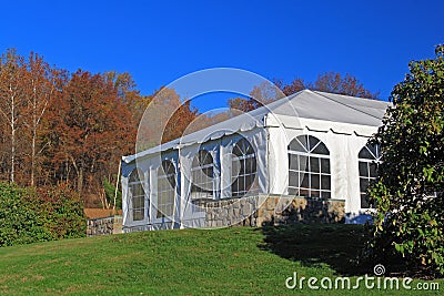 Party Tent Stock Photo