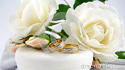 Wedding ring Stock Photo