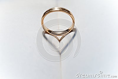 Wedding ring Stock Photo