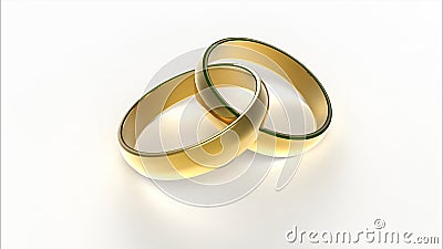 Wedding rings Stock Photo