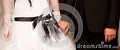 Wedding rings Stock Photo