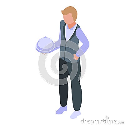 Wedding service icon isometric vector. Marriage event Stock Photo