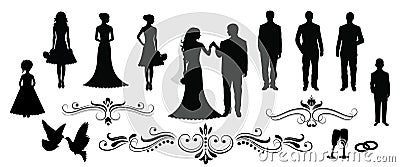 Wedding. Vector Illustration