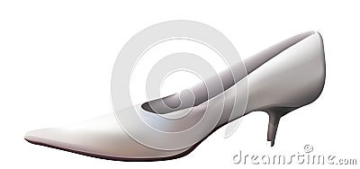 Wedding shoe Stock Photo