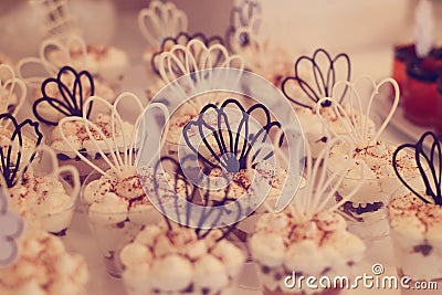 Wedding sweets Stock Photo