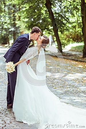 Wedding young couple Stock Photo