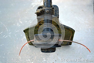 Weed trimmer Stock Photo