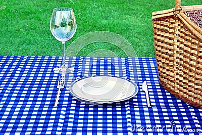 Weekend Picnic Concept Stock Photo